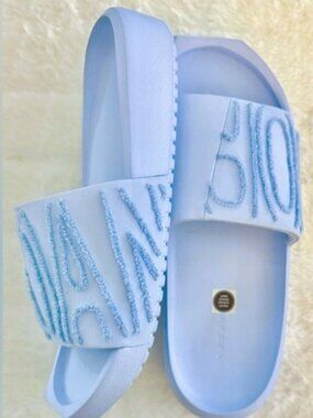 Women's Nike Air Jordan Nola Slides/ Comfort Sandals in Celestine Blue